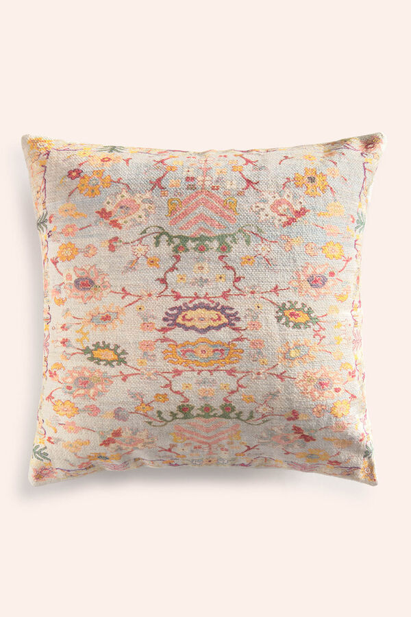 Calma House Capa de almofada estampada Rochelle azul