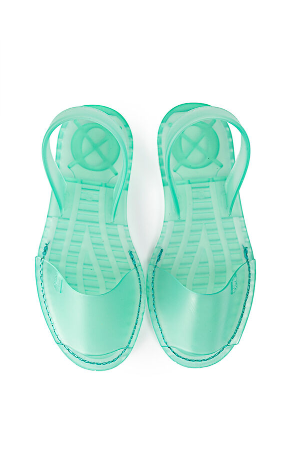 Womensecret Aquamarine Menorcan sandal zöld