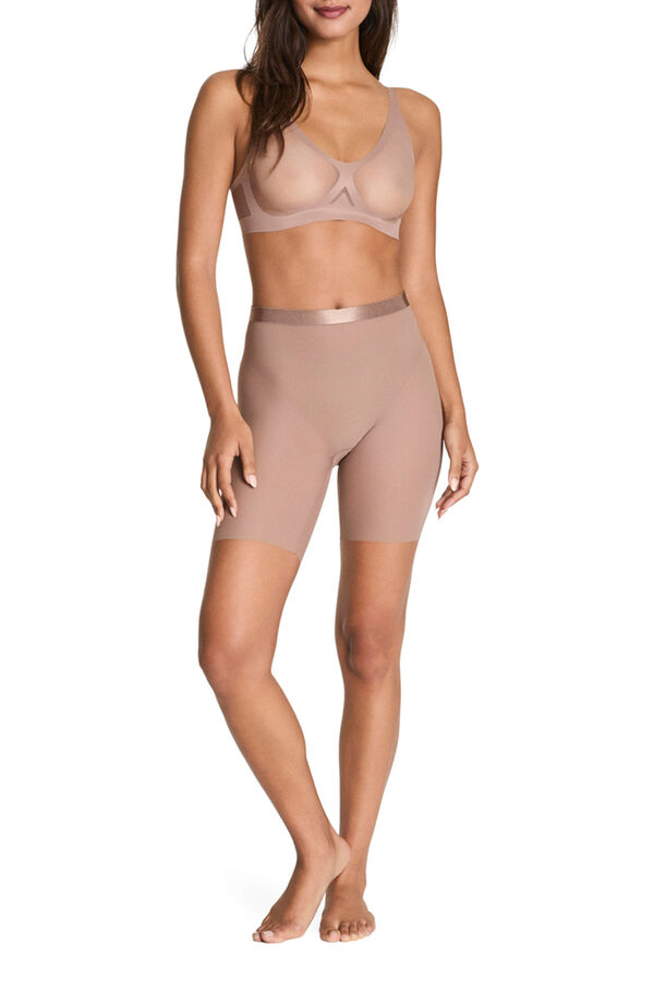 Spanx SPANXsmooth&trade; Sheer Smoothing Collection Tulle Shaping Invisible Trouser nude