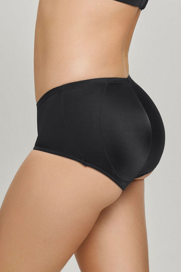 Leonisa Braga cl&aacute;sica de push up con almohadillas removibles negro