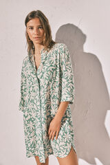 Women'secret Printed short camisole green