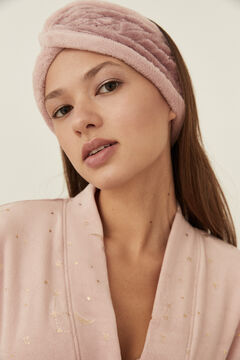 Womensecret Adjustable velcro headband pink