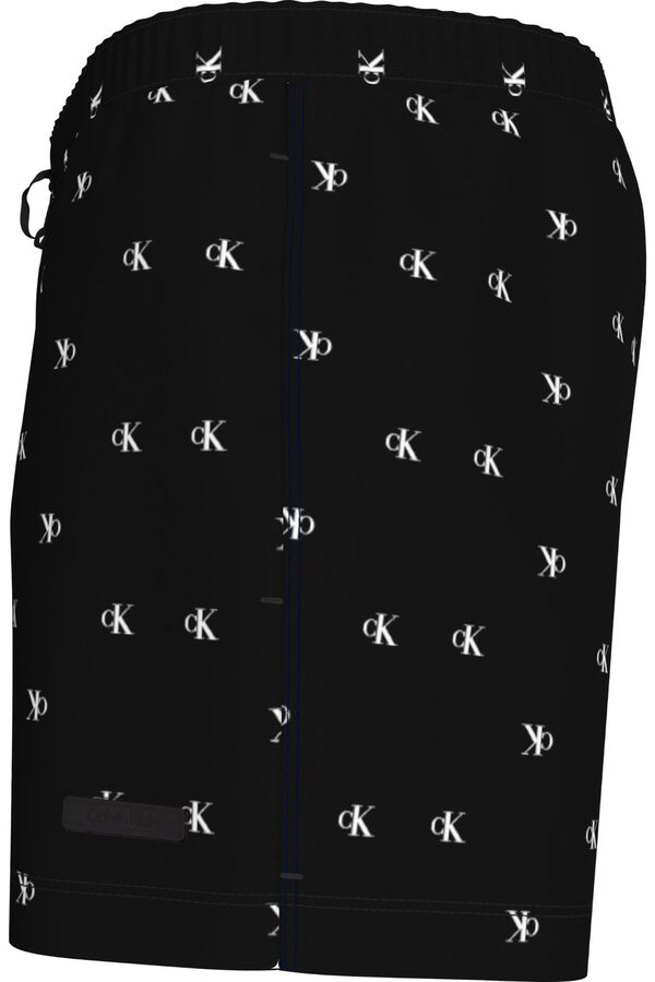 Calvin Klein Medium length drawstring swimwear black
