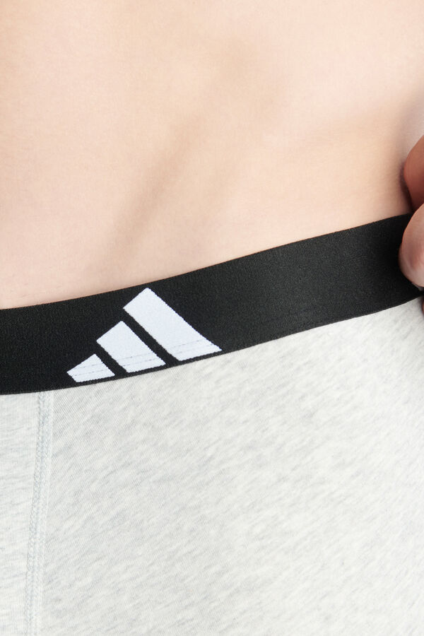 Adidas Pack of 3 Active Flex cotton boxers  printed