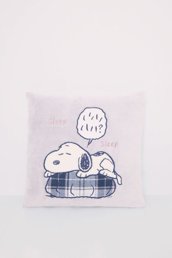 Womensecret Coussin doux au toucher Snoopy bleu