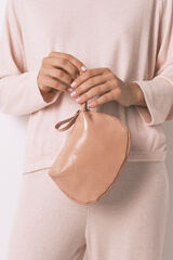 Women'secret Small pink patent leather vanity case bag pink