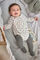Womensecret Vestido de Bebé Estampado Cinzento-claro branco