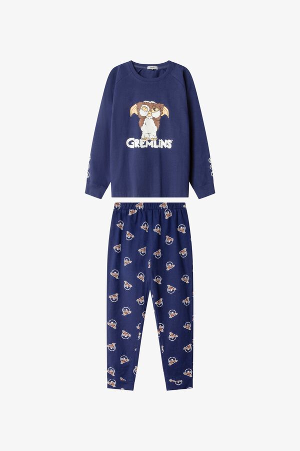 Gisela Gremlins unisex kids' pyjamas blue