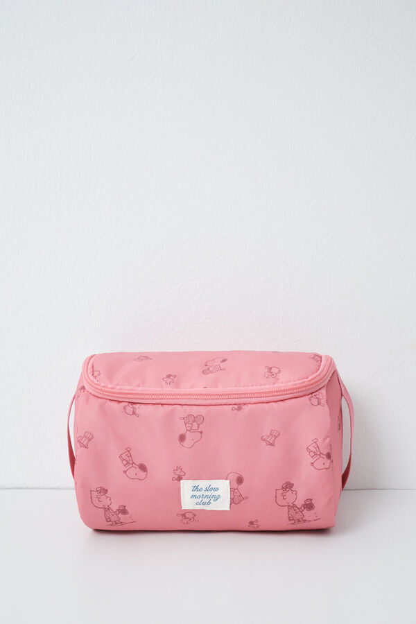 Women'secret Snoopy large hanging vanity case pink
