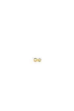 Womensecret Einzelner Ohrring Mini Infinito Gold mit Print