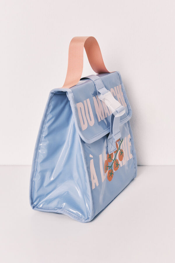 Women'secret Blue thermal lunch bag blue