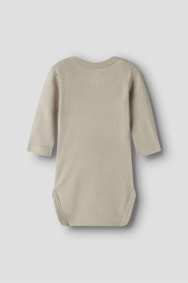 Name it Pack de 3 bodies com estampado de raposa cinzento