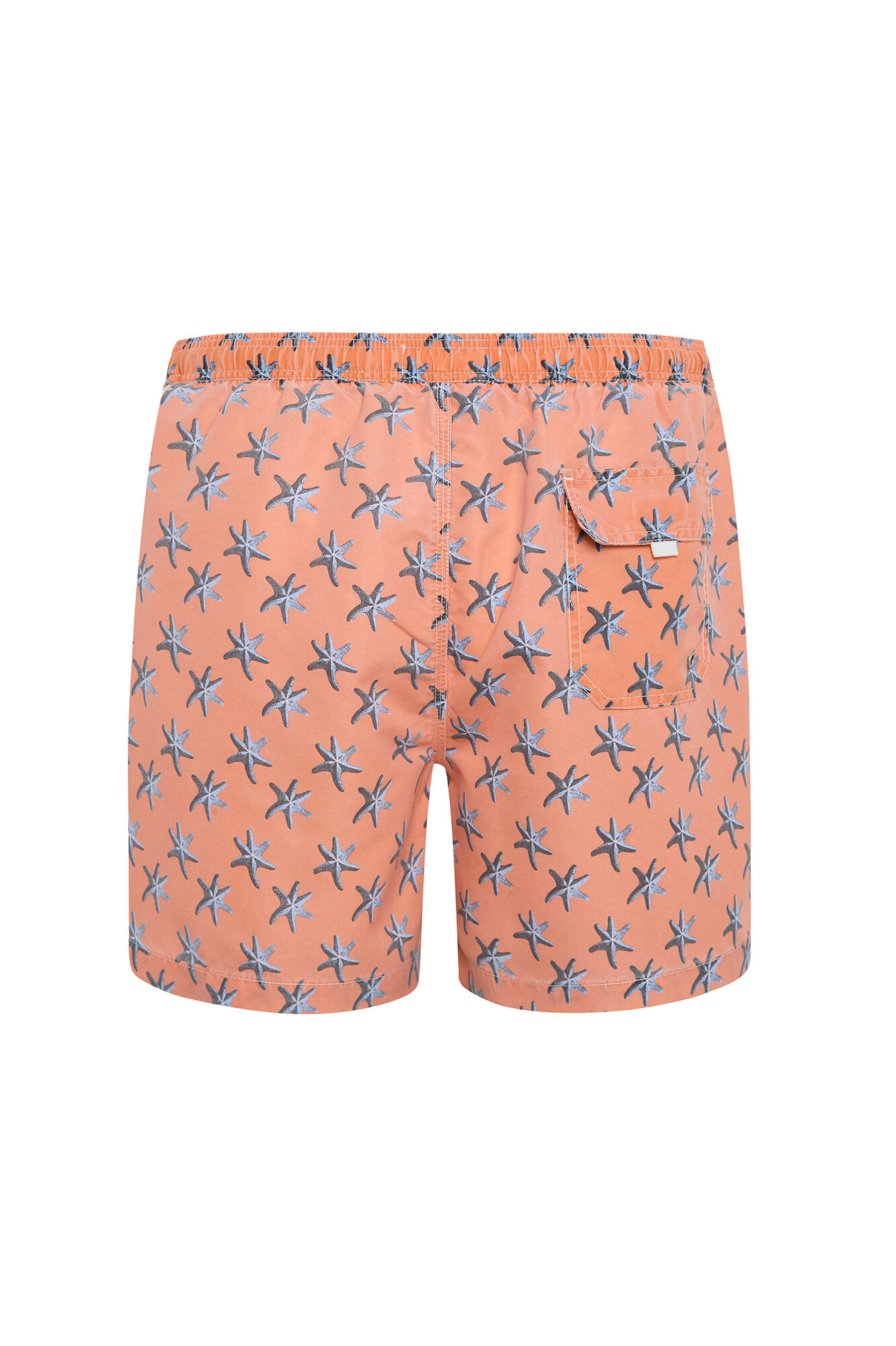 Kiff-Kiff Ba&ntilde;ador bermuda naranja estrella