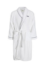 Jack & Jones Albornoz cintur&oacute;n blanco