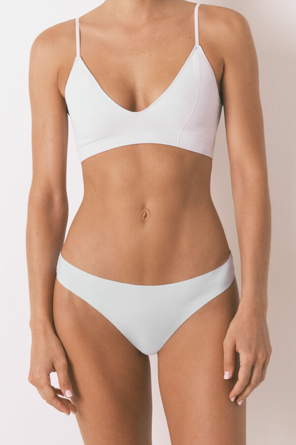 Women'secret Lilac microfiber thong pink