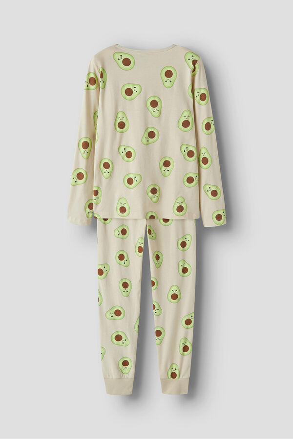 Name it Avocado Pyjama Grau