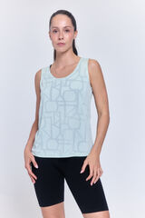 Only Play Mesh-Sport-Tr&auml;gershirt Grau