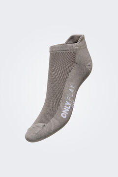 Womensecret Knöchelhohe technische Socken Grau