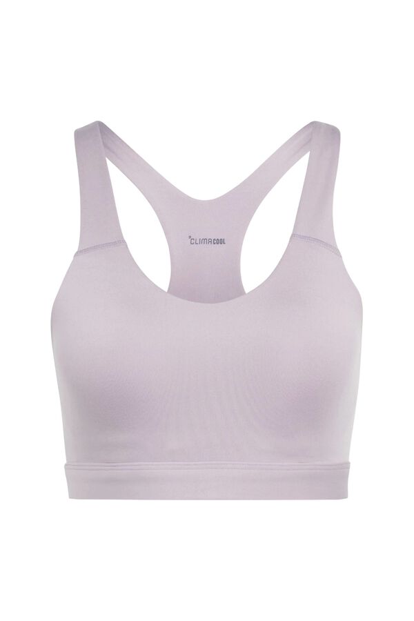 Adidas Sujetador deportivo Optime Essentials marr&oacute;n