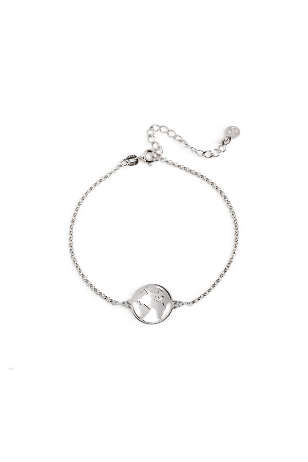 Womensecret Silver World Bracelet gris