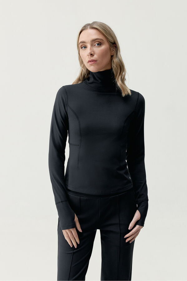 Born Living Yoga Sports T-shirt Leya Black noir