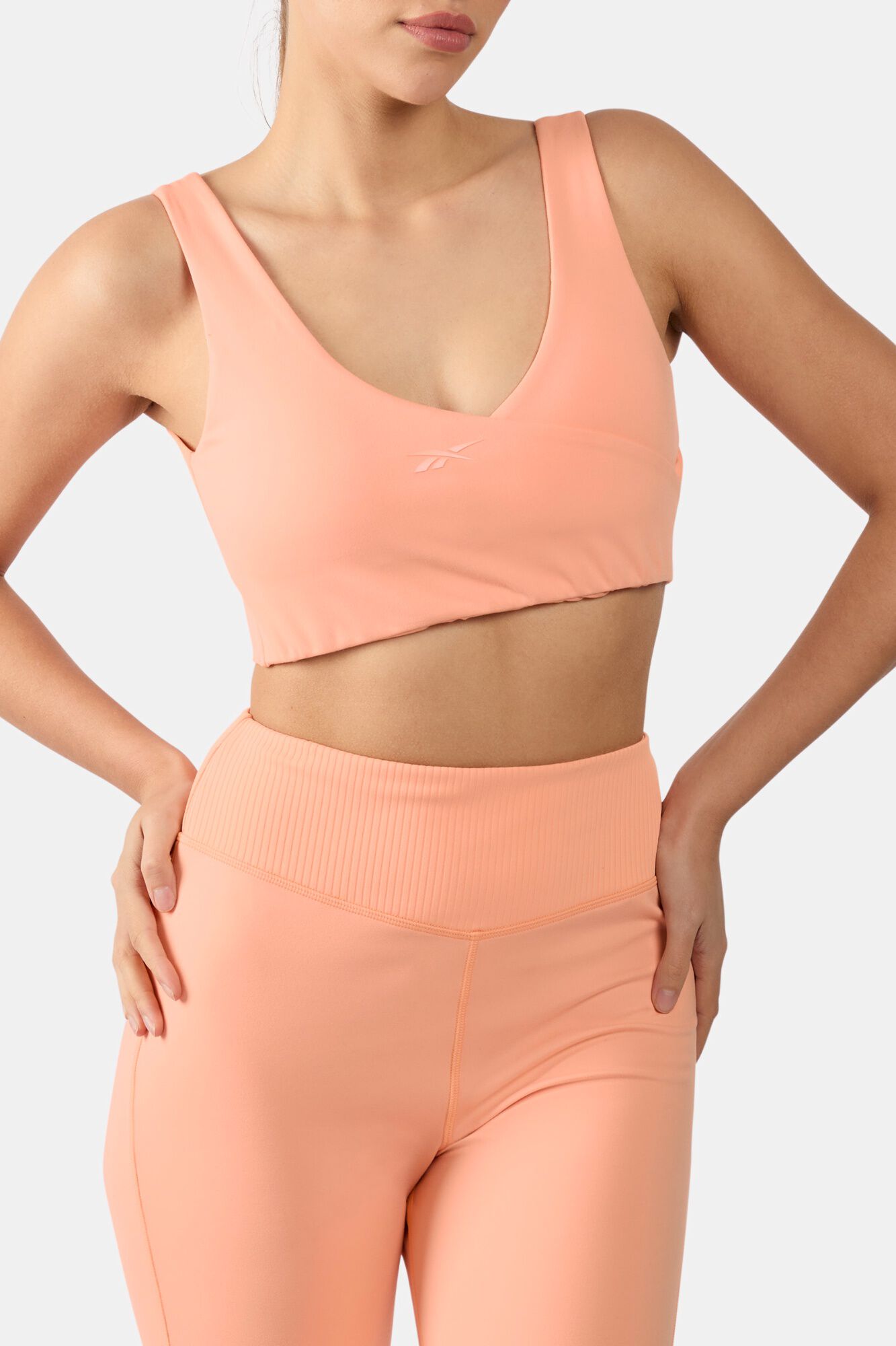 Reebok Soutien desportivo gola em bico