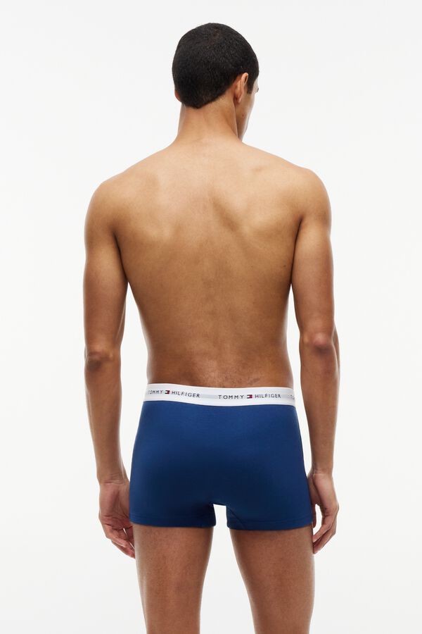 Tommy Underwear Pack de 3 trunks para hombre estampado