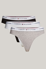 Tommy Jeans 3-pack coloured panties printed
