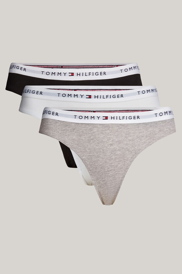Tommy Jeans 3-pack coloured panties printed