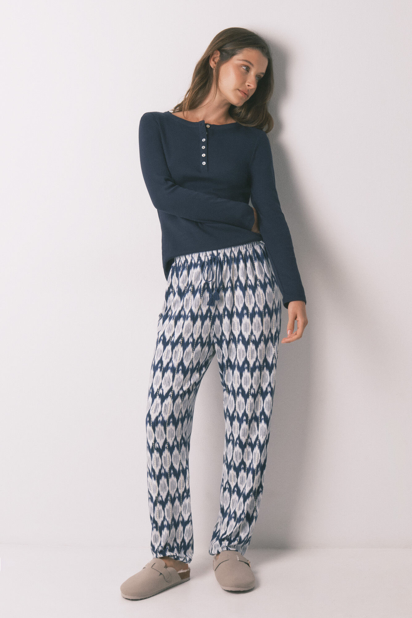 Women'secret Boho print long trousers