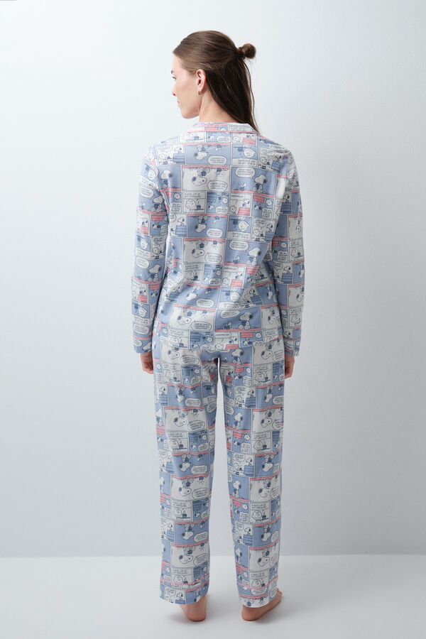 Women'secret Snoopy comic classic pyjamas blue