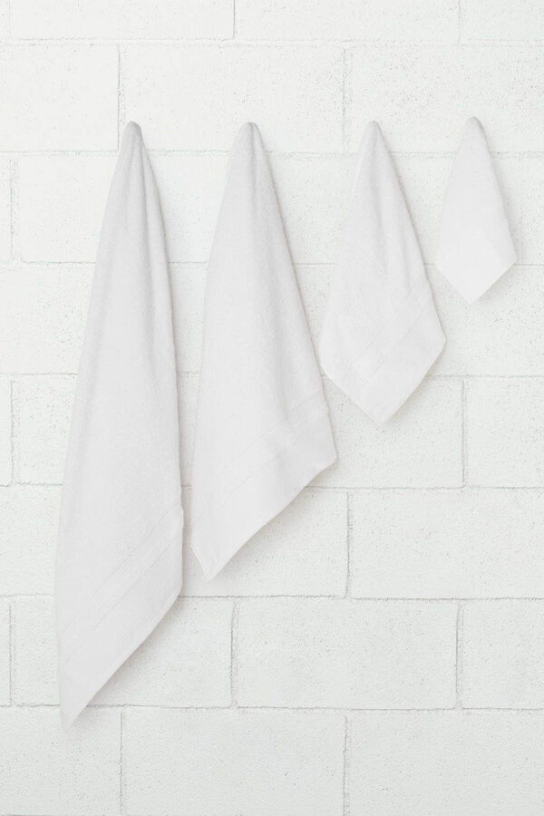 Womensecret Bamboo cotton bath towel white
