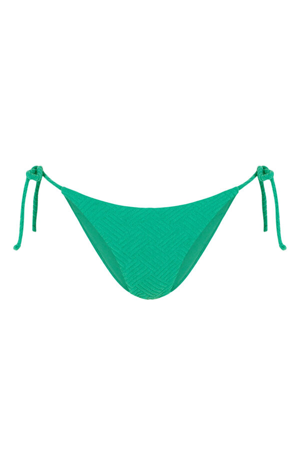 Womensecret UltraGreen side-tie bikini bottoms vert
