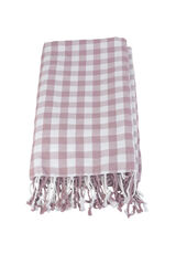 Kbas Par&eacute;o serviette en coton rose