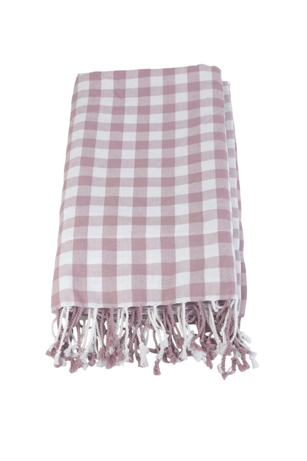 Kbas Par&eacute;o serviette en coton rose