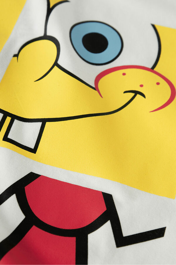 Name it Camiseta Bob Esponja blanco