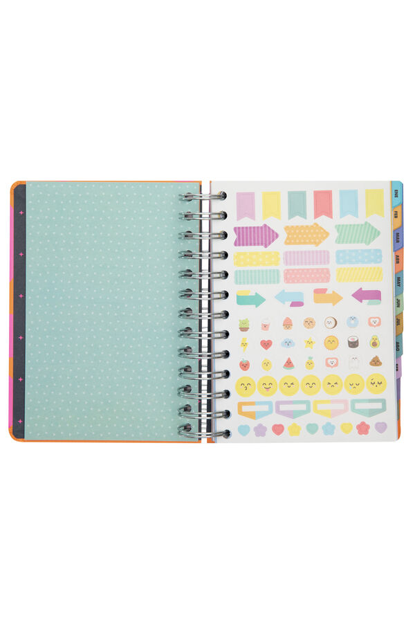 Mr. Wonderful Agenda Wonder peque&ntilde;a 2025 Diaria &iexcl;Que comience el show! estampado