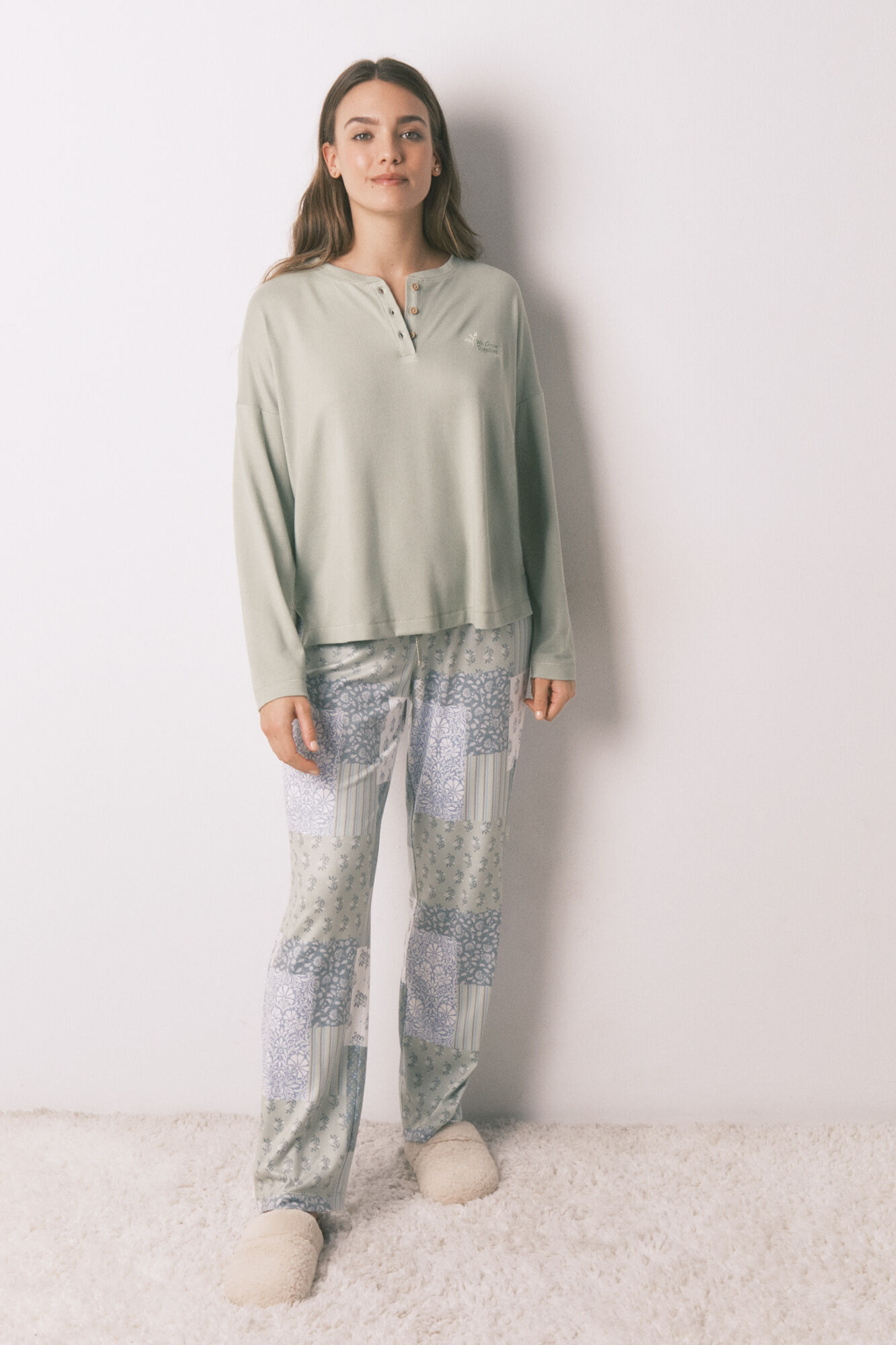 Women'secret Long patchwork pyjamas