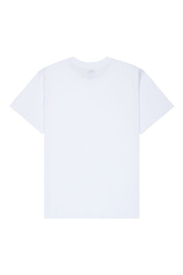 Quiksilver Logo print short sleeve T-shirt white