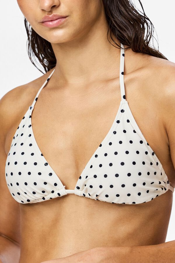 Pieces Bikini-Top Schwarz