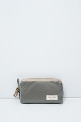 Women'secret Grey small puffer vanity case beige