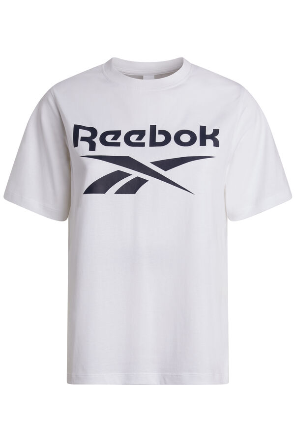 Reebok Reebok Paisley Logo Trainers T-shirt blanc