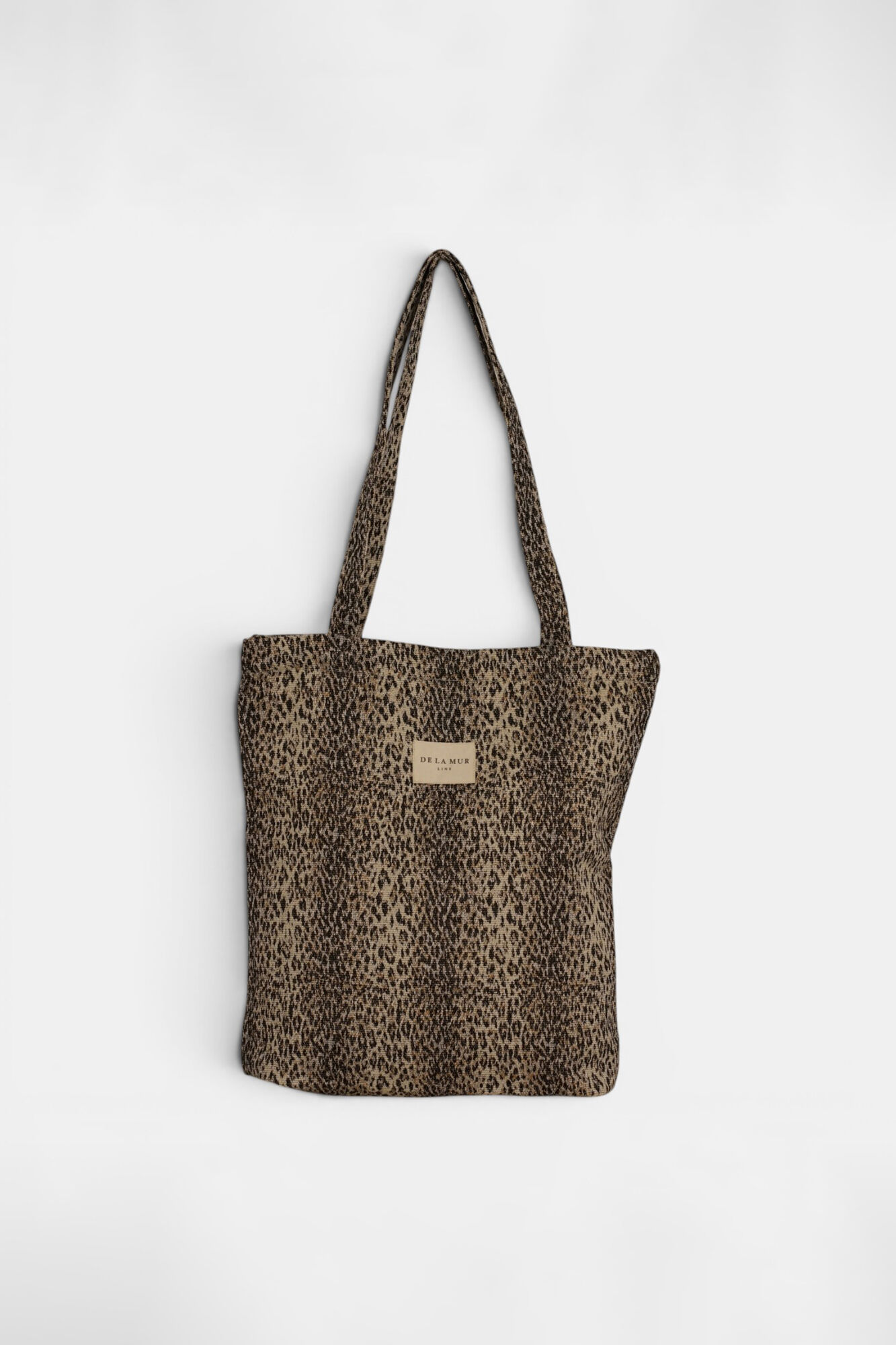 De La Mur Mala pequena com fecho-&eacute;clair estampado leopardo