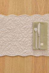 Textura Mantel individual gris