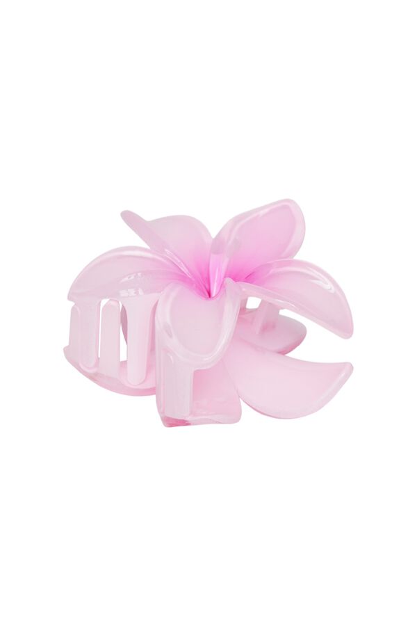 Pieces Blumen-Haarspange Rosa