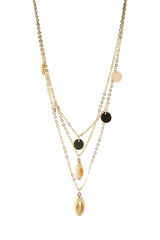 Womensecret Triple-chain necklace Žuta