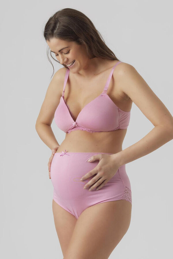 Womensecret Maternity and nursing bra rózsaszín