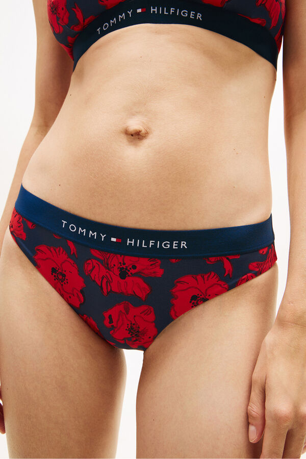 Tommy Hilfiger Braga bikini cl&aacute;sica estampado floral estampado