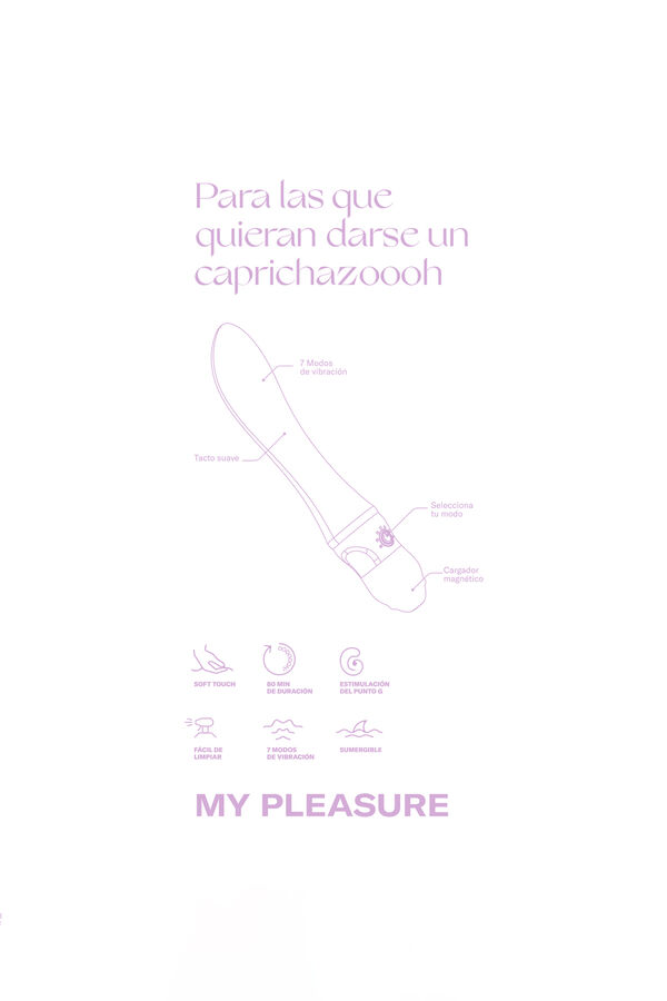 Womensecret OOOH MY PLEASURE - vibrador rózsaszín
