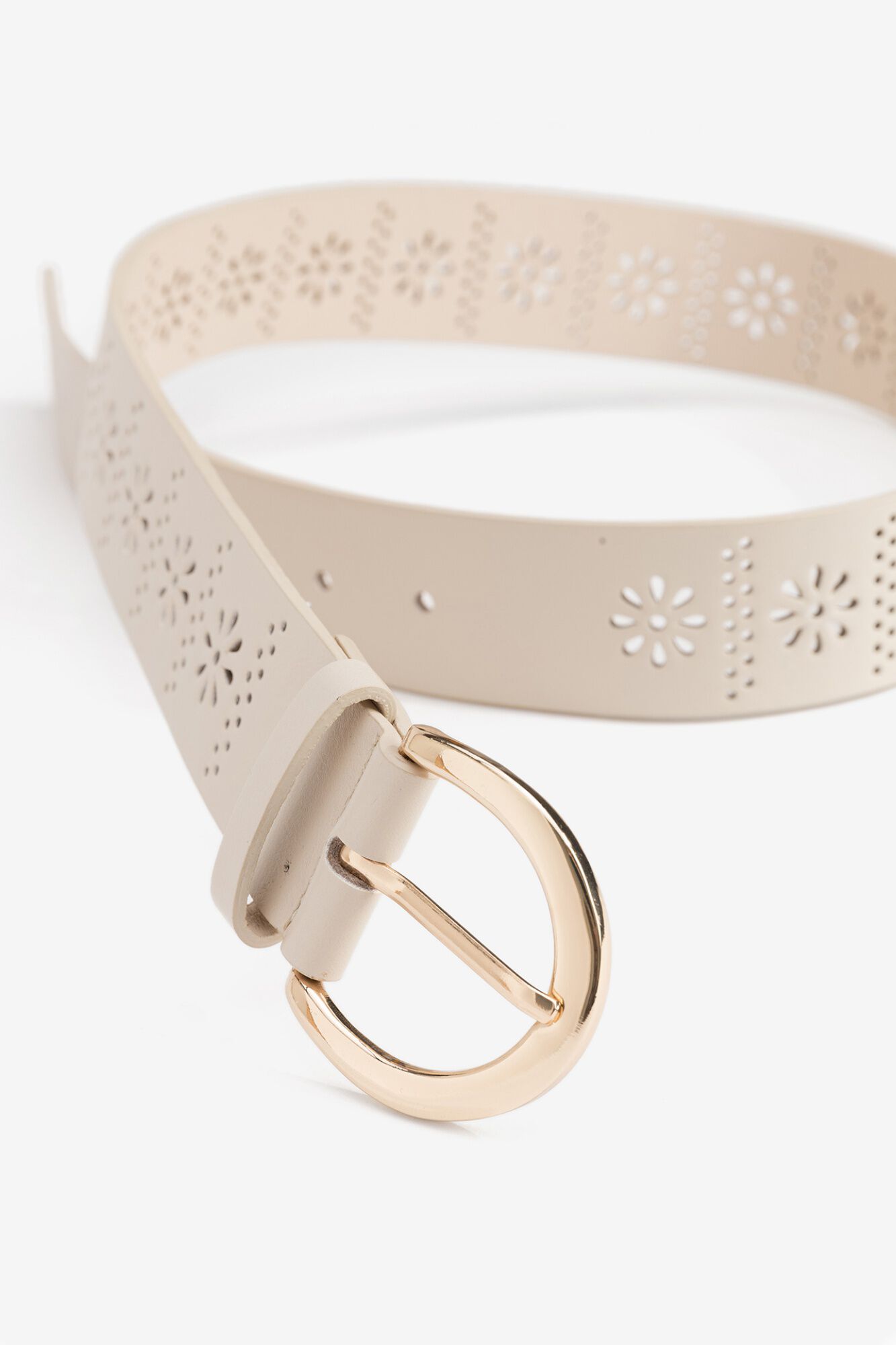 Vilanova Cintur&oacute;n con efecto piel perforada